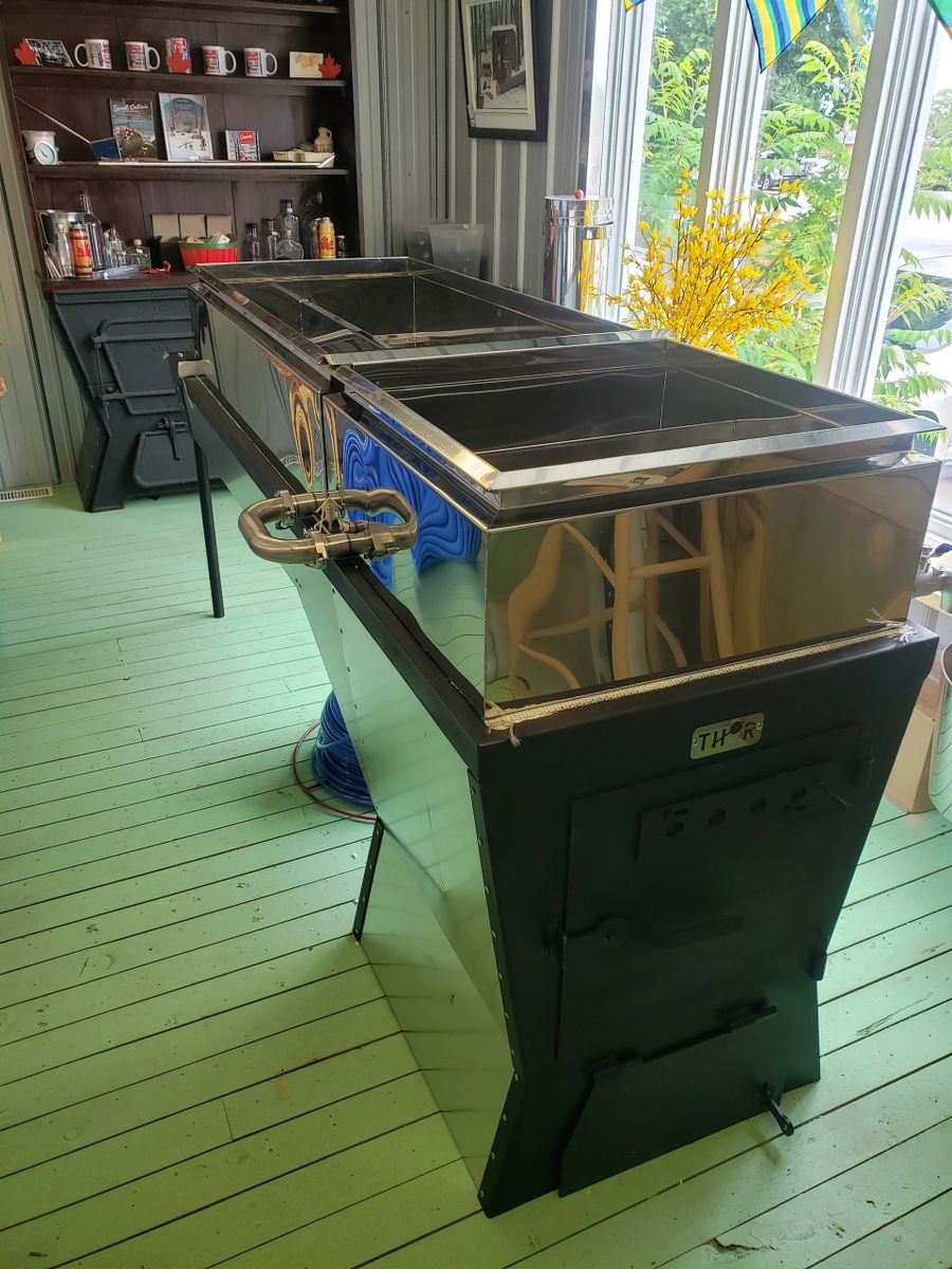 Thor 2x6 drop flue Continuous flow evaporator